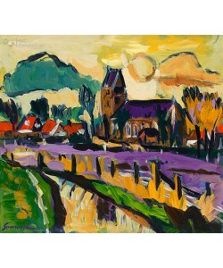 Antje Sonnenschein, Ameland, kerk Hollum