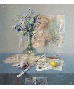 Rein Pol, Still Life with flute