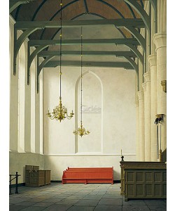 Henk Helmantel, Interior St. Nicholas Church at Monnickendam