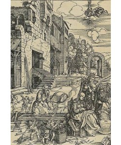Albrecht Dürer, Marienleben: Die Heilige Familie. Um 1504.