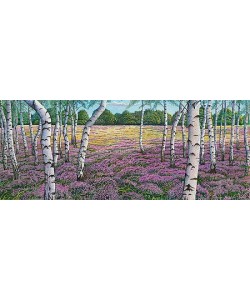 Drago Pecenica, Birch forest on the heath