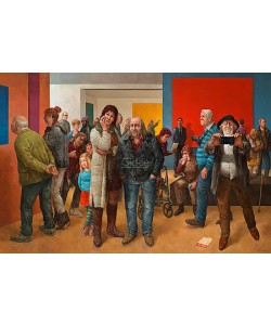 Marius van Dokkum, Museum visitors