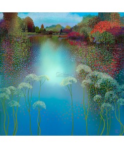 Ton Dubbeldam, The park, spring reflection