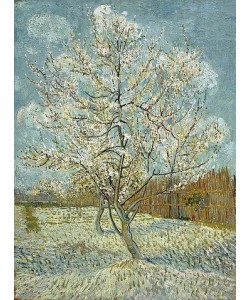 Vincent van Gogh, Blühender Pfirsichbaum (rosa). Arles, April-Mai 1888.