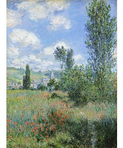 Claude Monet, Ansicht von Vétheuil. 1880