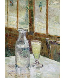Vincent van Gogh, Cafetisch mit Absinth. 1887