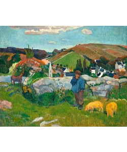 Paul Gauguin, Der Schweinehirt. 1888