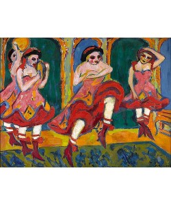 Ernst Ludwig Kirchner, Czardastänzerinnen. 1908-20