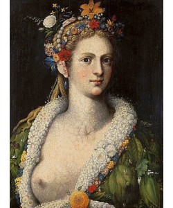 Giuseppe Arcimboldo, Flora Meretrix. Um 1590