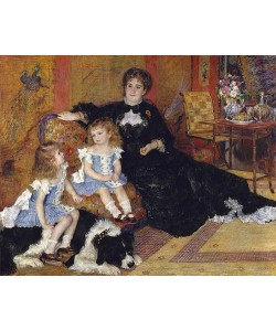 Pierre-Auguste Renoir, Madame Georges Charpentier und ihre Kinder, Georgette-Berthe and Paul-Émile-Charles. 1878
