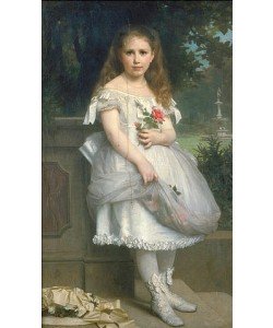 William Adolphe Bouguereau, Anna Mounteney Jephson im Ballkleidchen. 1874.