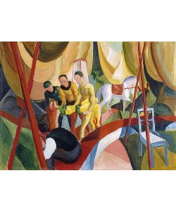 August Macke, Zirkus. 1913