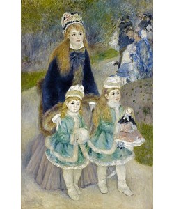 Pierre-Auguste Renoir, Mutter und Kinder (La Promenade). 1874-76