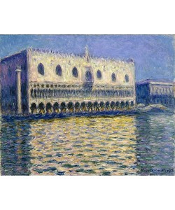 Claude Monet, Dogenpalast (Le Palais ducal), Venedig. 1908