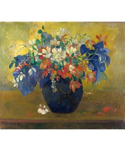 Paul Gauguin, Blumen in einer Vase. 1896