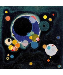 Wassily Kandinsky, Skizze für 'Einige Kreise'. 1926