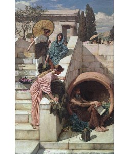 John William Waterhouse, Diogenes. 1882