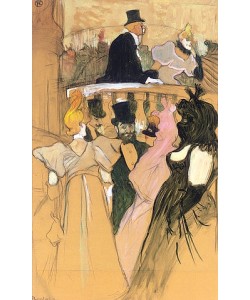 Henri de Toulouse-Lautrec, Opernball (Au bal de l'opéra). 1893