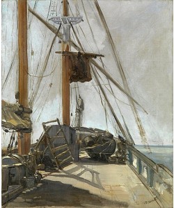Édouard Manet, Schiffsdeck. Um 1860