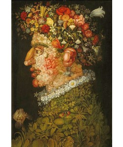 Giuseppe (Kopie nach...) Arcimboldo, Der Frühling.
