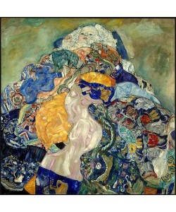 Gustav Klimt, Baby (Wiege). 1917/18