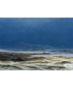 Caspar David Friedrich, Nordische Landschaft im Frühling. Um 1825