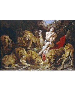 Peter Paul Rubens, Daniel in der Löwengrube. Um 1614/16