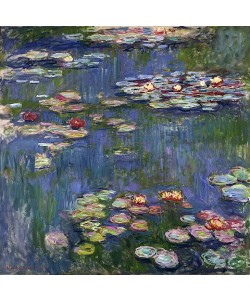 Claude Monet, Seerosen. 1916
