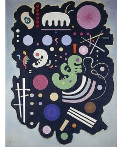 Wassily Kandinsky, Schwarzes Patchwork. / Noir Bigarre. 1935.