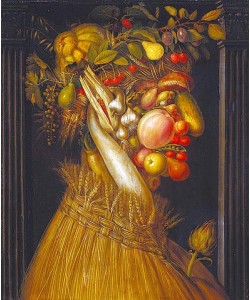 Giuseppe (Kopie nach...) Arcimboldo, Der Sommer.