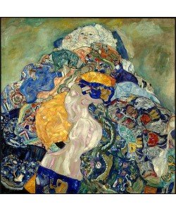 Gustav Klimt, Baby (Wiege). 1917/18