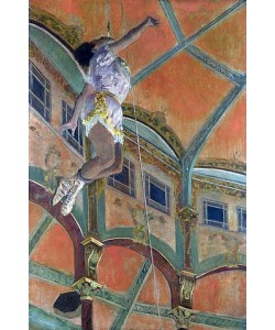 Edgar Degas, Miss La La im Zirkus Fernando. 1879