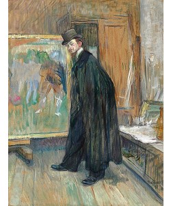 Henri de Toulouse-Lautrec, Portrait von Henri Nocq. 1897 (Henri Nocq war ein belgischer Künstler.)