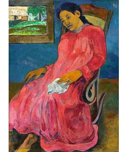 Paul Gauguin, Faaturuma. / Melancholikerin. 1891