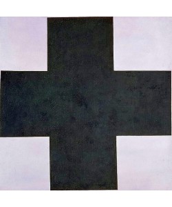 Kasimir Malewitsch, Schwarzes Kreuz. Um 1923.