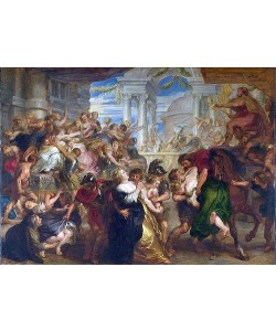 Peter Paul Rubens, Der Raub der Sabinerinnen. Um 1635-40