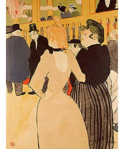 Henri de Toulouse-Lautrec, Im Moulin Rouge (La Goulue et la Mome Fromage).
