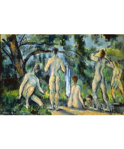 Paul Cézanne, Das Bad. 1892/1894.