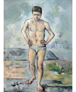 Paul Cézanne, Der Badende. Um 1885