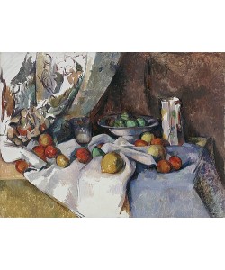 Paul Cézanne, Stillleben mit Äpfeln. 1895-98