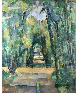 Paul Cézanne, Allee in Chantilly. 1888