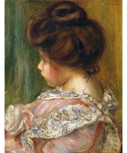 Pierre-Auguste Renoir, Bildnis eines jungen Mädchens.