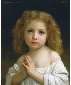 William Adolphe Bouguereau, Kleines Mädchen. 1878