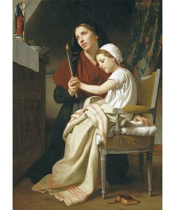 William Adolphe Bouguereau, Das Dankopfer. 1867