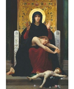 William Adolphe Bouguereau, Vierge Consolatrice. 1877