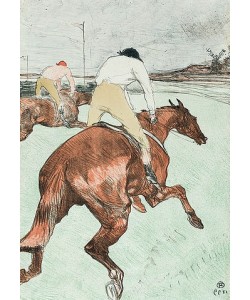 Henri de Toulouse-Lautrec, Der Jockey (Le Jockey). 1899