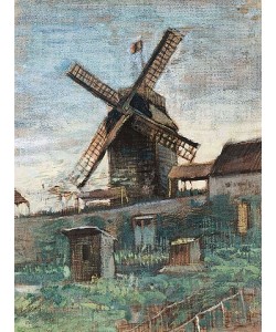 Vincent van Gogh, Le Moulin Le Blute-fin. 1886