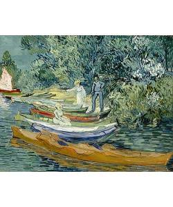 Vincent van Gogh, Am Ufer der Oise in Auvers. 1890