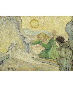 Vincent van Gogh, Die Auferweckung des Lazarus (nach Rembrandt). Saint-Rémy-de-Provence, Mai 1890.