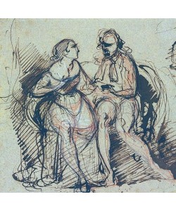 Paul Cézanne, Ballpause. (nicht datiert).